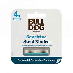 Bulldog Sensitive Steel Blades náhradní hlavice 4 ks