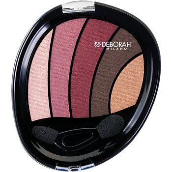 Deborah Milano Perfect Smokey Eye oční stíny s aplikátorem odstín 02 Rose 5 g