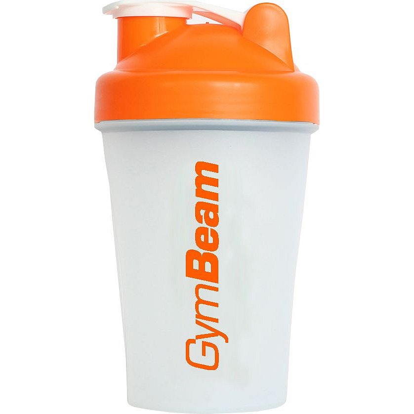 Gymbeam Šejkr Blend Bottle průsvitně-oranžový 400ml