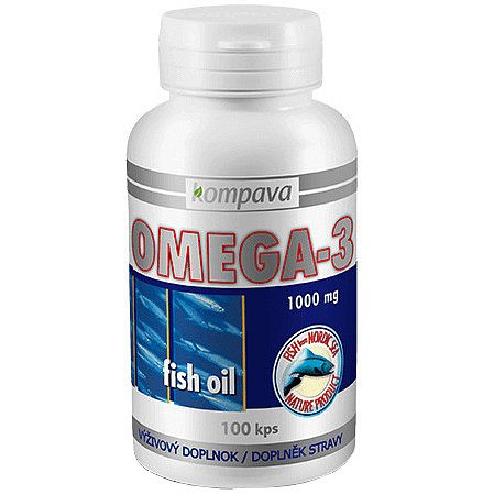 Kompava Omega 3 1000mg/100kps