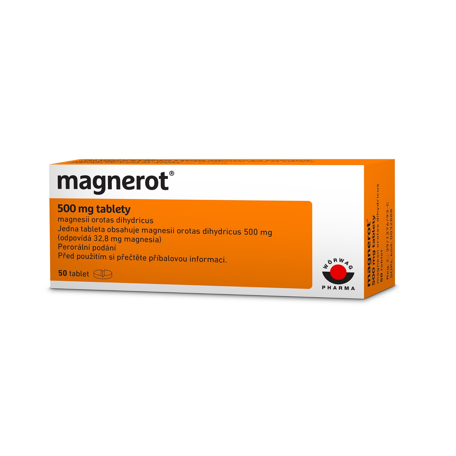 Magnerot 500 mg 50 tablet