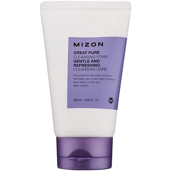 Mizon Great Pure jemná čisticí pěna na obličej 120 ml