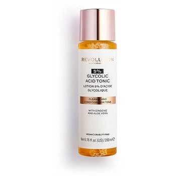 Revolution Skincare 5% Glycolic Acid Tonic čisticí pleťové tonikum s AHA kyselinami 200 ml