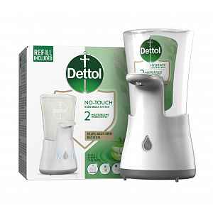 Dettol Bezdotykový dávkovač mýdla Jemná aloe 250 ml