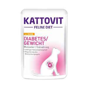 Kattovit Diabetes/Gewicht kuře kapsička 85 g