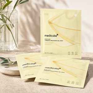 Medicube gelová maska Kojic Acid Turmeric Brightening Gel Mask 4 x 28 g