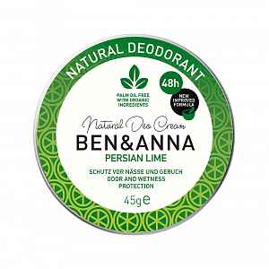 BEN&ANNA Tuhý deodorant v kelímku Perská limetka 45 g