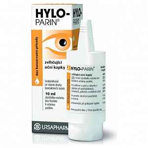 Hylo Parin oční kapky 10 ml (umělé slzy)