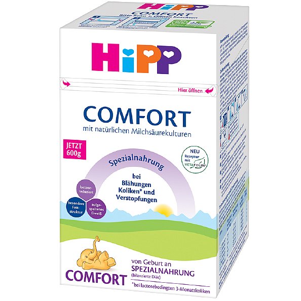 Hipp Speciální kojenecká výživa HiPP Comfort, od narození 600g