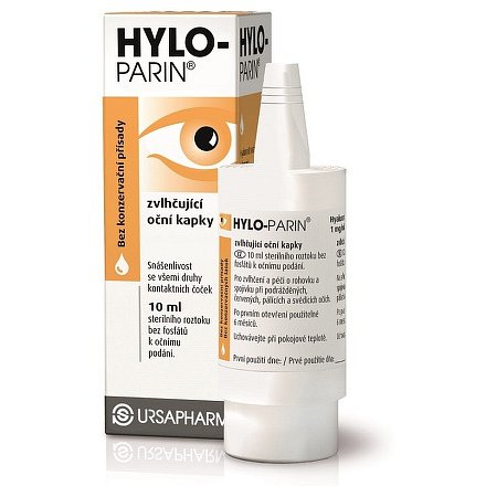 Hylo Parin oční kapky 10 ml (umělé slzy)