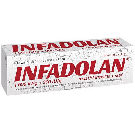 Infadolan 1600IU/g+300IU/g ung.30g II