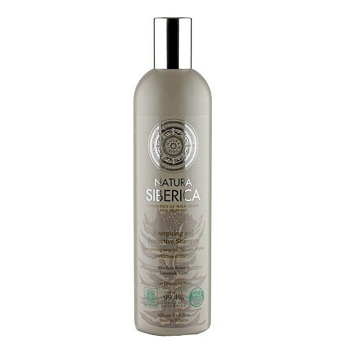 Natura Siberica šampon pro unavené a oslabené vlasy - Ochrana a energie  400 ml