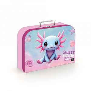 Oxybag Kufřík na výtvarku Axolotl, 34 cm, lamino