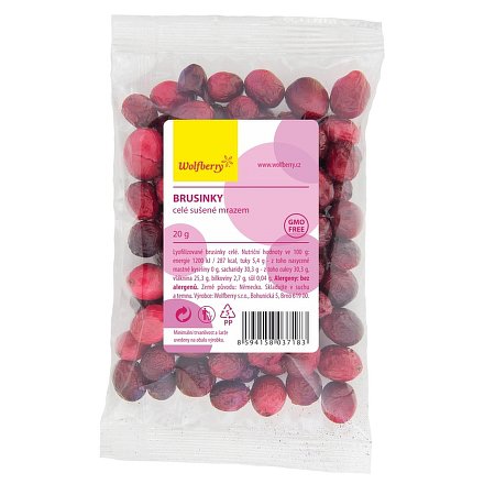 Brusinky 20 g Wolfberry