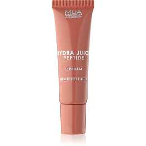 MUA Makeup Academy Hydra Juice Peptide Lip Balm hydratační balzám na rty pro lesk vůně Heartfelt Hun (Honey) 10 ml