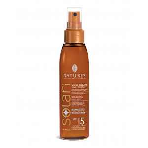 Nature´s i Solari Opalovací olej na obličej a tělo SPF15 150 ml