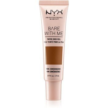 NYX Professional Makeup Bare With Me Tinted Skin Veil lehký make-up odstín 09 Deep Sable 27 ml