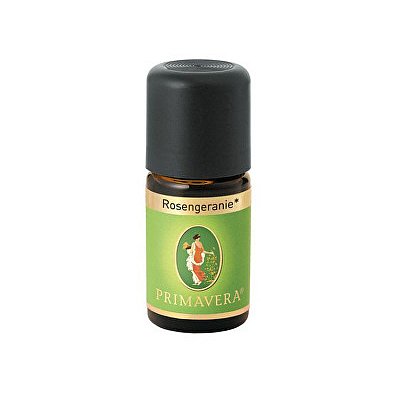 Primavera Přírodní éterický olej Geránium Bio Demeter  5 ml