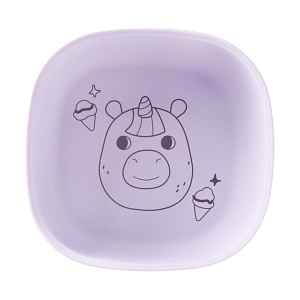 SKIP HOP Miska silikonová Besties Squad Purple, 2r+