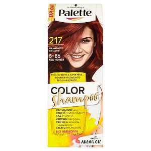 Schwarzkopf Palette Color Shampoo barva na vlasy Mahagonový 217