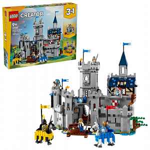 LEGO Creator 3v1 31168 Středověký hrad a rytíři na koních