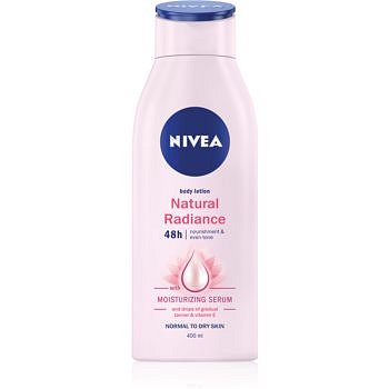 Nivea Natural Radiance tělové mléko s efektem lehkého opálení 400 ml