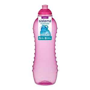 SISTEMA Hydrate láhev squeeze twist‘n’sip růžová 620 ml
