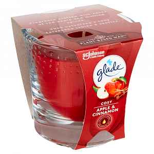 Glade by Brise jablko&skořice svíčka 129 g