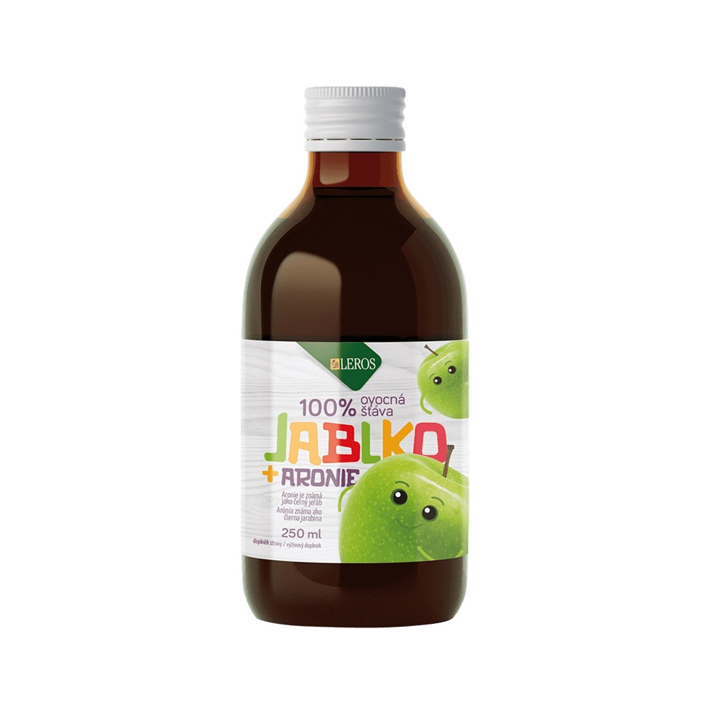 2x LEROS Baby Šťáva Jablko + Aronia