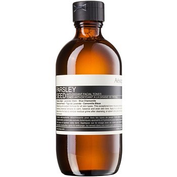 Aēsop Skin Parsley Seed antioxidační tonikum pro všechny typy pleti  200 ml