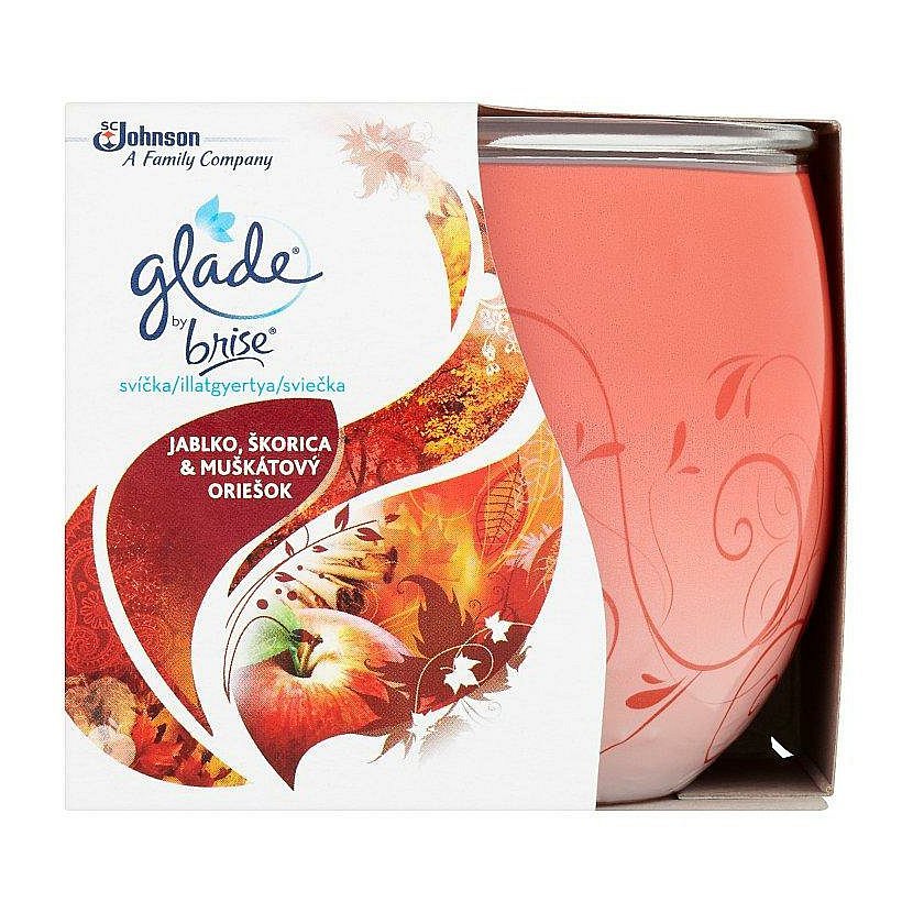 Glade by Brise jablko&skořice svíčka 129 g