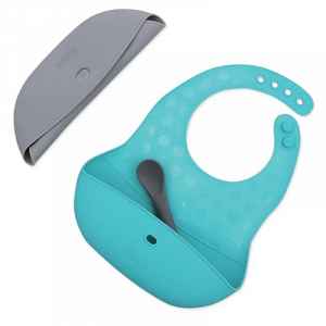 Bblüv sada 2ks bryndáků se lžičkou Pöket Grey/Aqua