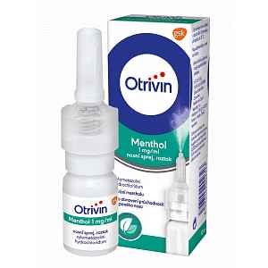 Otrivin Menthol 1 mg/ml nosní sprej 10ml