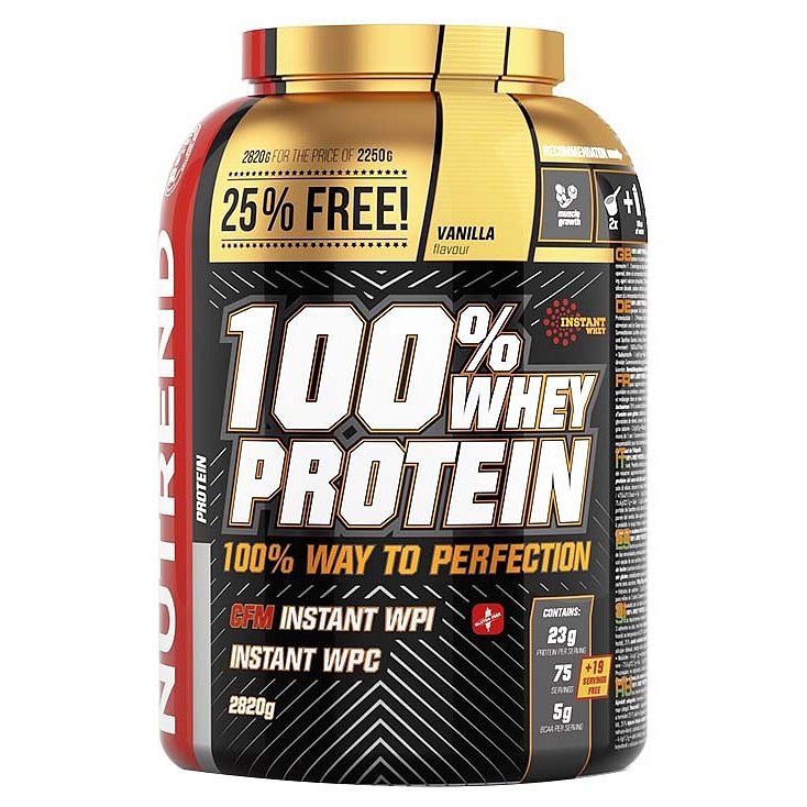 100% WHEY PROTEIN vanilka 900g