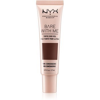 NYX Professional Makeup Bare With Me Tinted Skin Veil lehký make-up odstín 12 Deep Espresso 27 ml