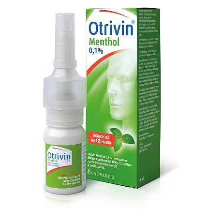 Otrivin Menthol 1 mg/ml nosní sprej 10ml