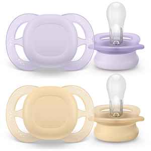 Philips Avent Ultrastart SCF075/11 0-2 m dudlík Girl 2 ks