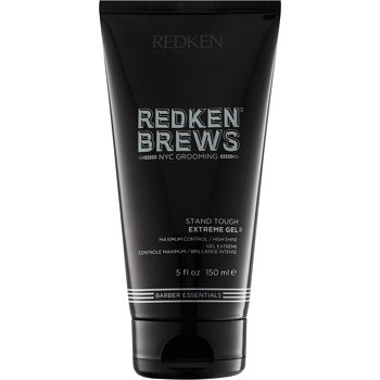 Redken Brews extra silný gel pro pevné, lesklé účesy  150 ml