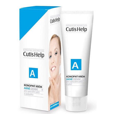 CutisHelp AKNÉ konopný krém denní 30ml