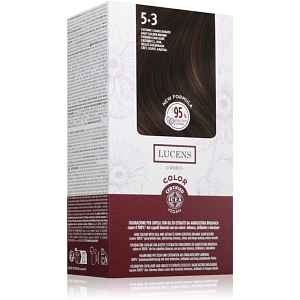 Kemon Group Lucens Umbria barva na vlasy odstín 5.3 Castano Chiaro Dorato 100 ml