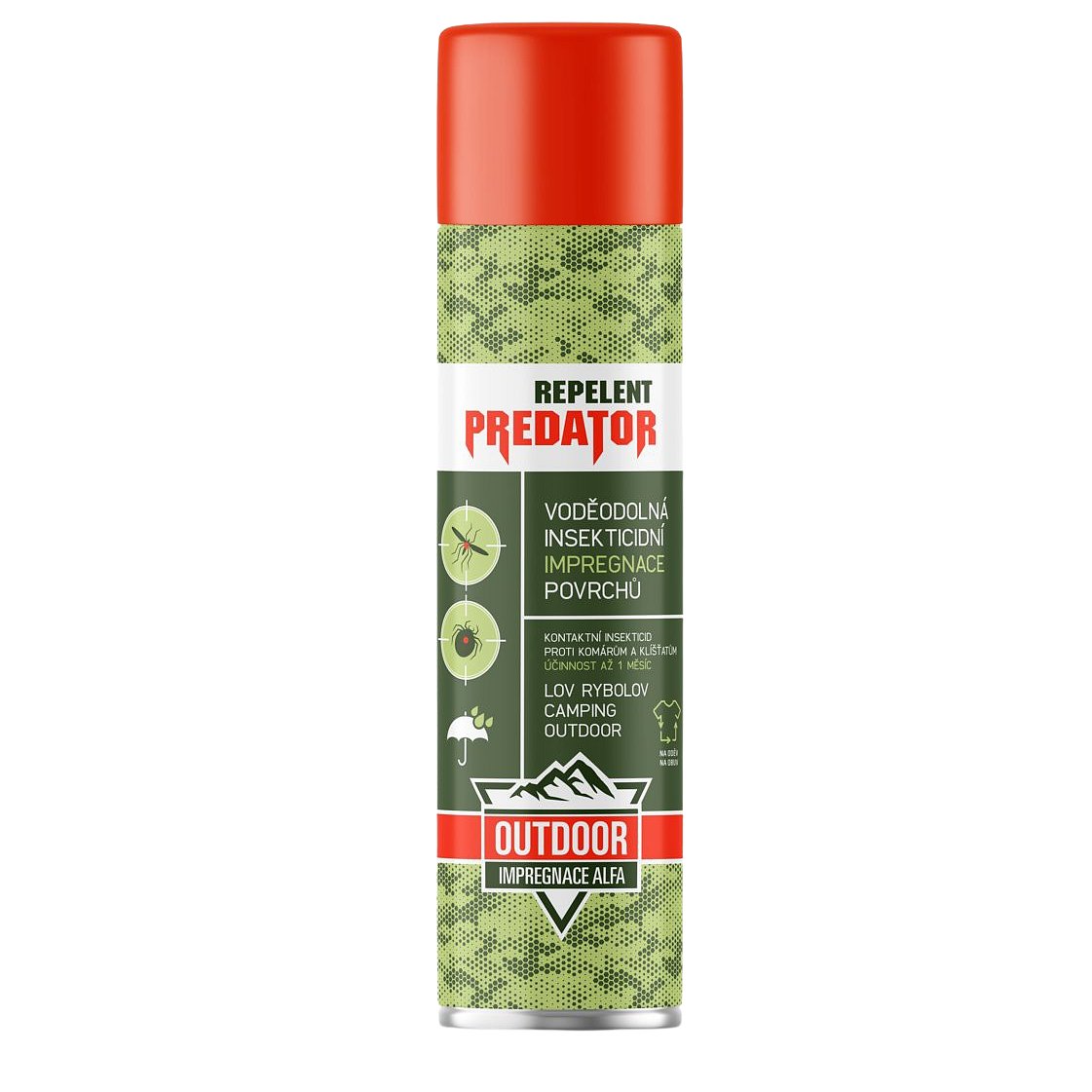 Predator OUTDOOR repelent na impregnaci oděvů, aerosol 400ml