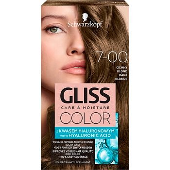 Schwarzkopf Gliss Color barva na vlasy odstín 7-00 Dark Blonde