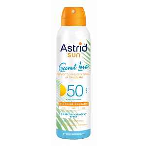 Astrid Sun Neviditelný suchý sprej na opalování SPF50 150 ml