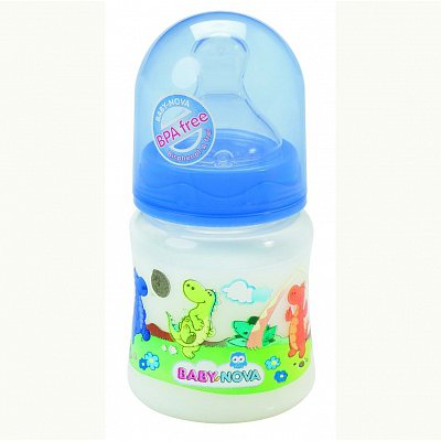 BABY NOVA Lahev PP s potiskem 150ml 45001