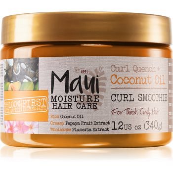 Maui Moisture Curl Quench + Coconut Oil maska pro vlnité a kudrnaté vlasy 340 g