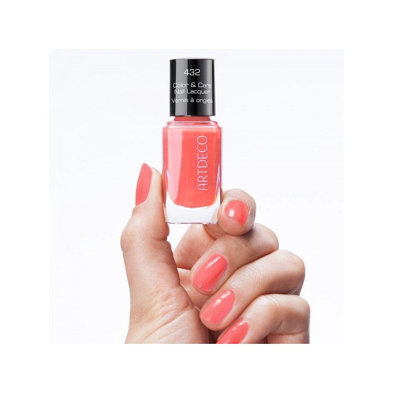 Artdeco Pečující lak na nehty 432 Living Coral 10 ml