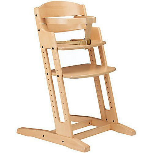 Baby Dan Rostoucí dřevěná židlička DanChair Natur
