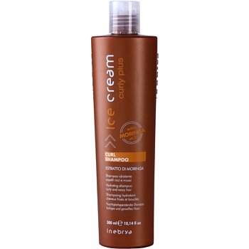 Inebrya Curly Plus hydratační šampon pro vlnité vlasy  300 ml