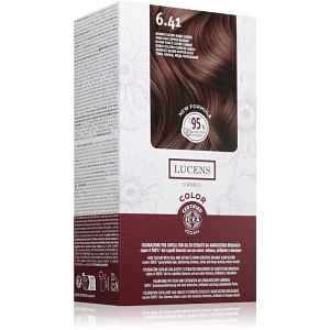 Kemon Group Lucens Umbria barva na vlasy odstín 6.41 Biondo Scuro Rame Cenere 100 ml