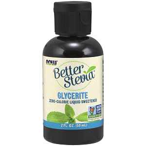 NOW Better Stevia Glycerite, bez alkoholu, 59 ml